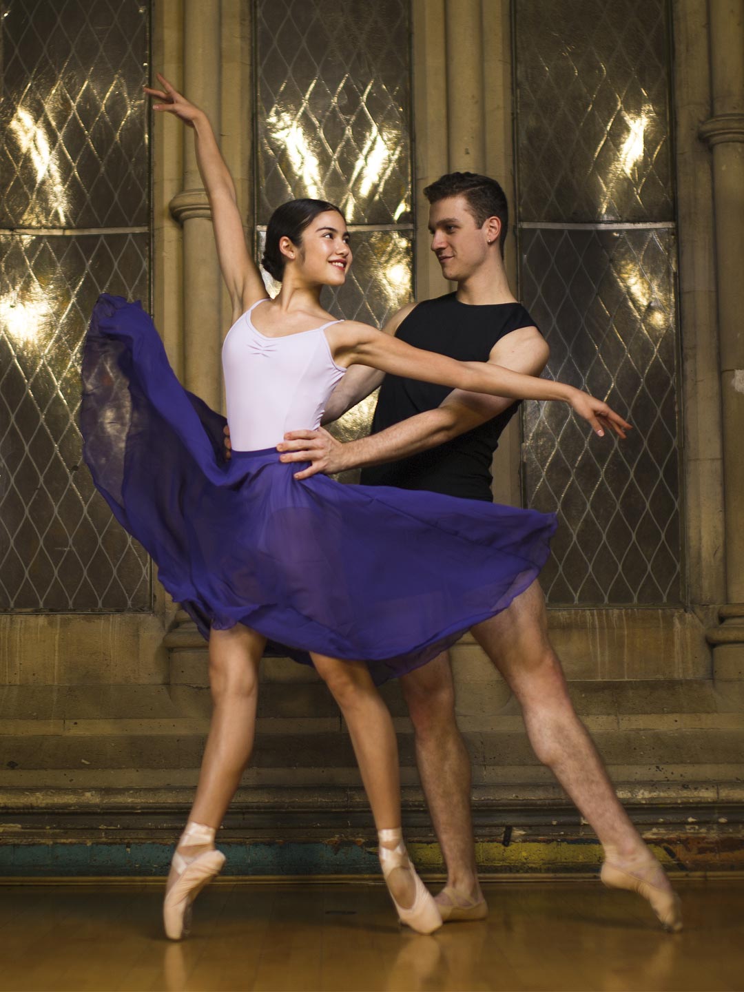 Capezio Mid Calf Full Circle Skirt