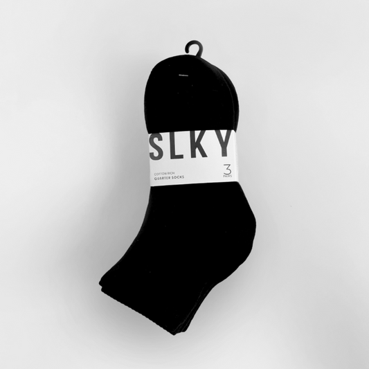 Silky dance quarter socks