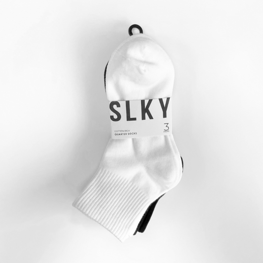 Silky dance quarter socks