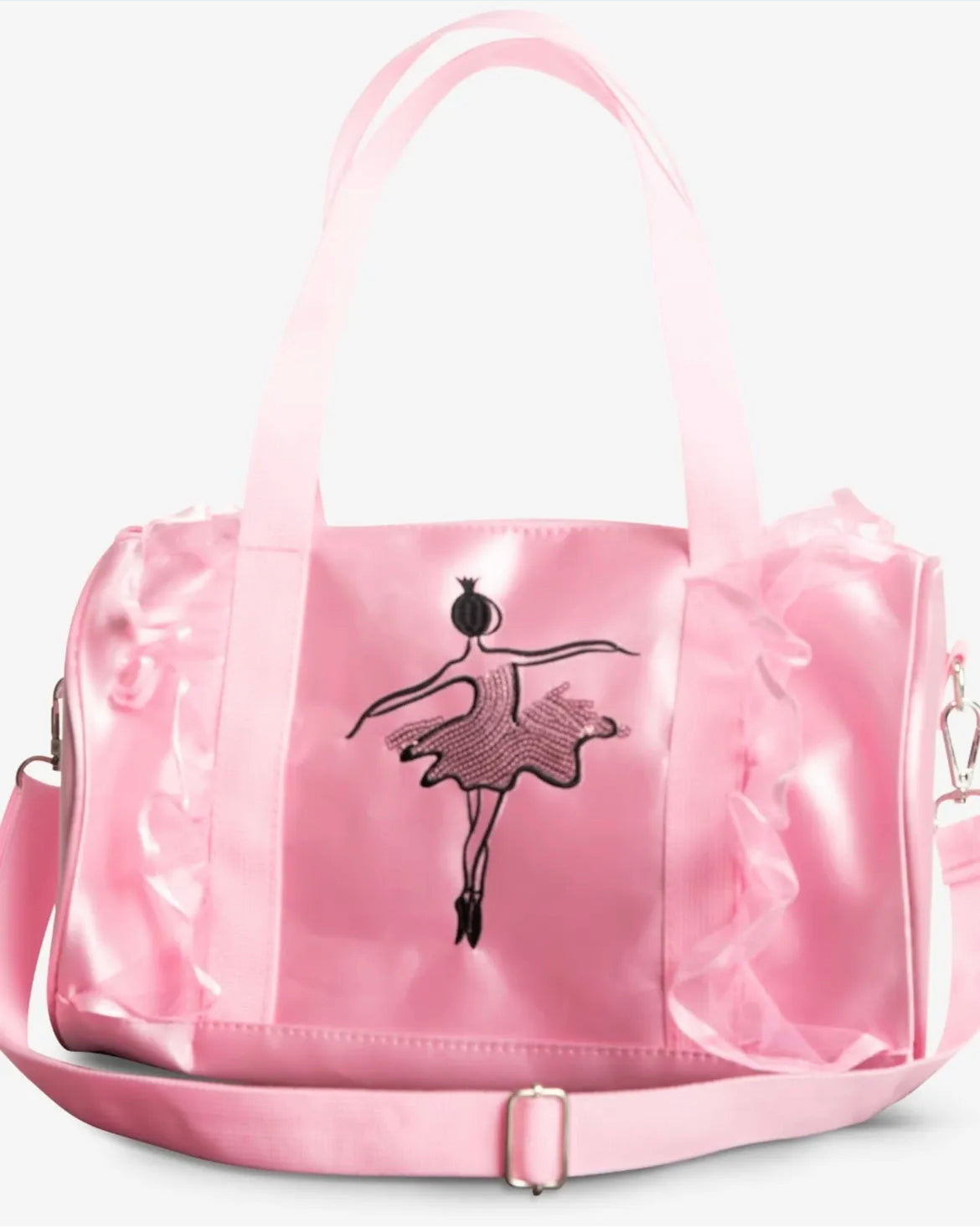 Capezio Ballet sequin barrel bag