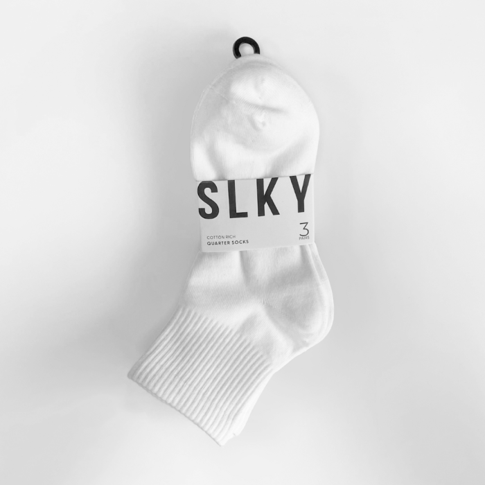 Silky dance quarter socks