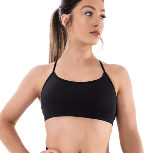 Silky racer back cami bra top