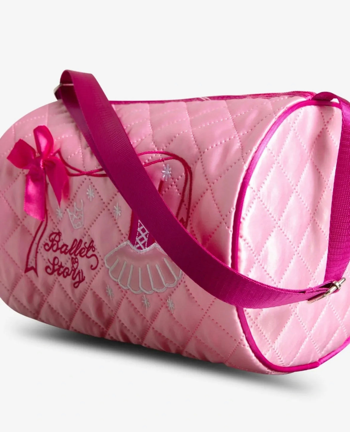 Capezio Embroidered barrel bag