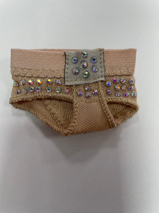 Silky Dance bejewelled foot thongs