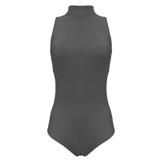 Starlite Randy high neck leotard with velcro fastening