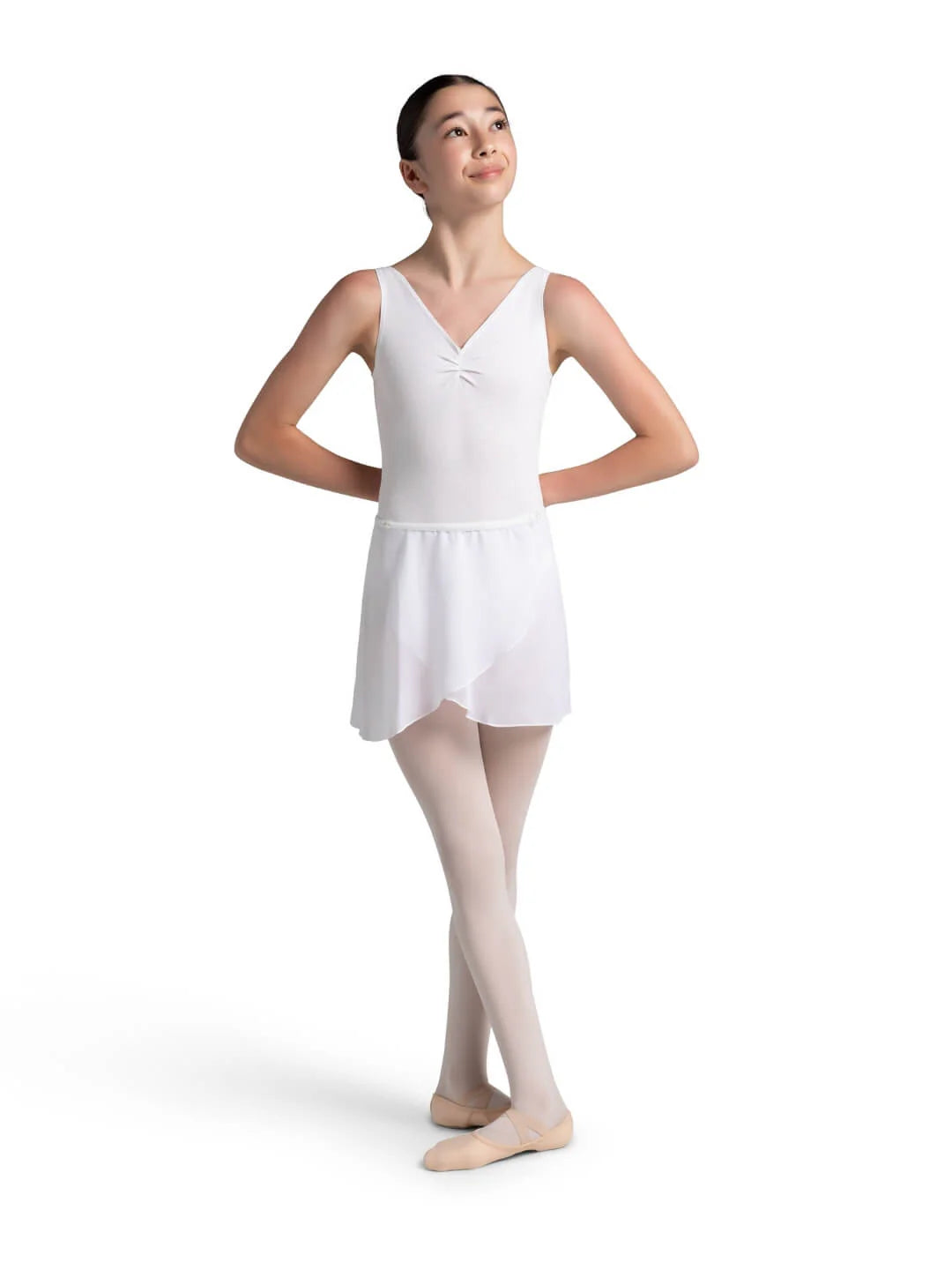Capezio Chiffon Wrap Skirt - Girls