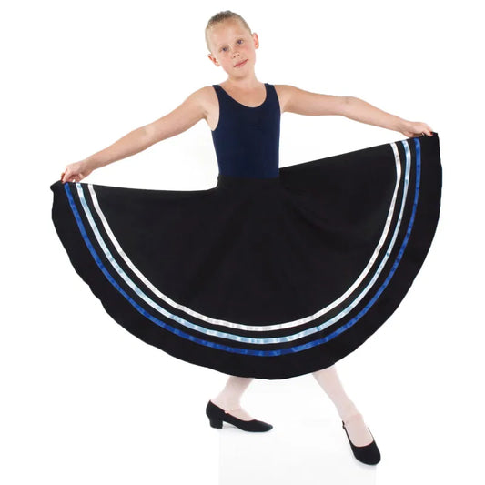 Little Ballerina® Royal Academy of Dance Character Skirt, Blue Colours