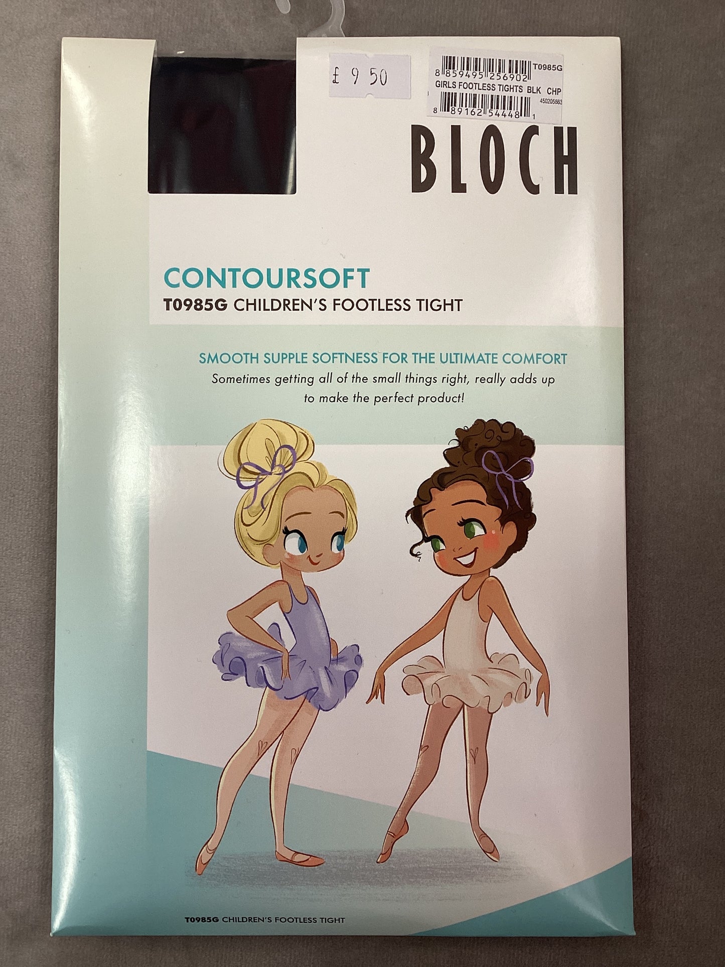 Bloch Footless contoursoft girls