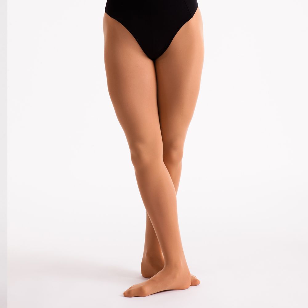 Silky intermediate footed tights