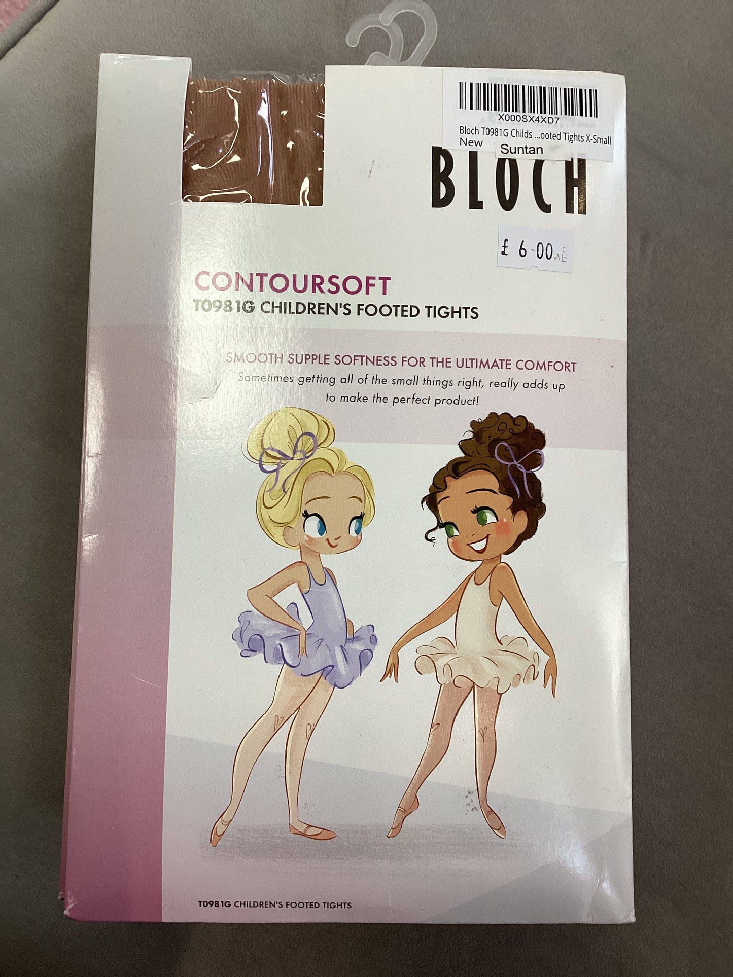 Bloch Contoursoft Footed tights