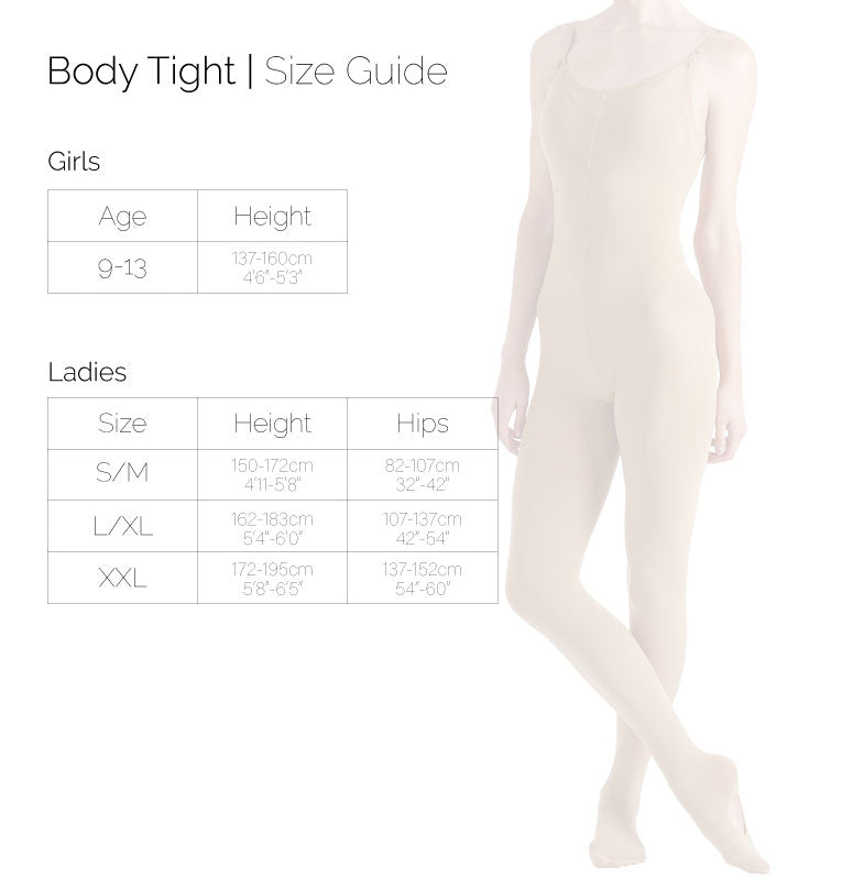 SilkyDance High Perf Convertible Body Tight