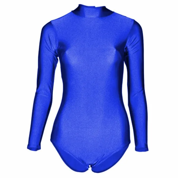 Starlite high neck long sleeved leotard