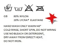 Starlite high neck long sleeved leotard