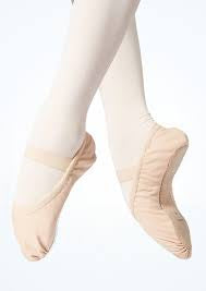 Bloch Aspire canvas girls ballet full sole