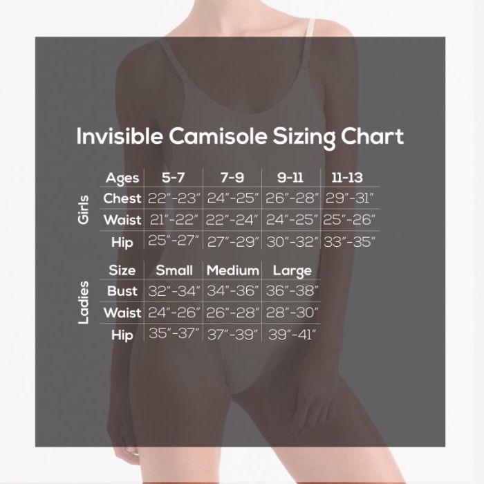Silky Invisible body camisole