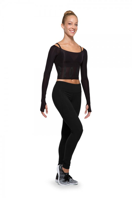 Bloch logo long sleeve crop