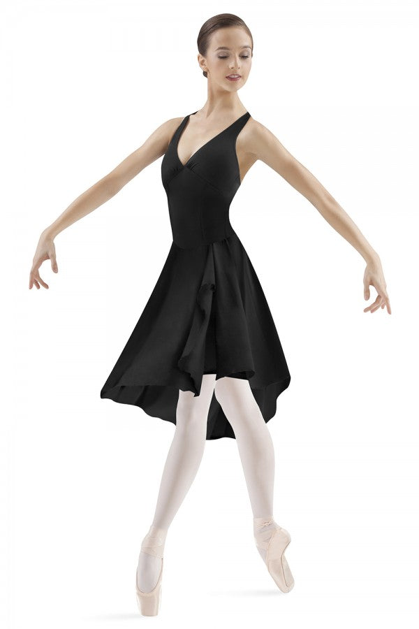 Bloch Asymmetrical Hem Halter Dress