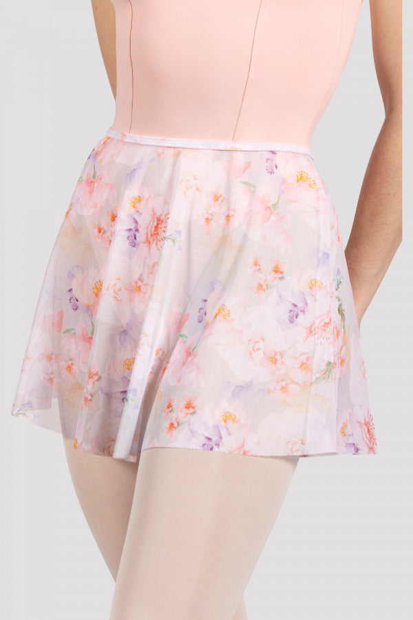 Bloch Floral printed pull on skirt