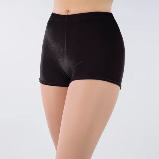 1st Position velour shorts