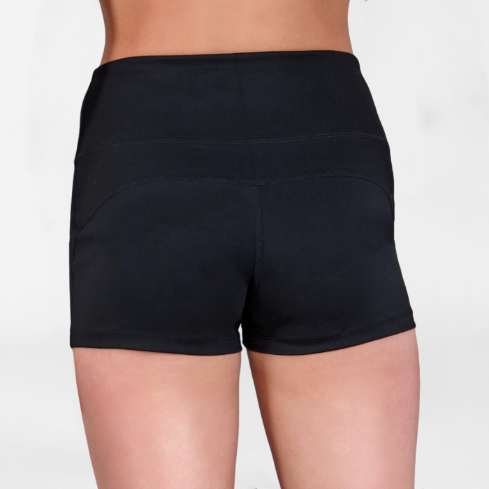 Silky high waisted booty dance shorts