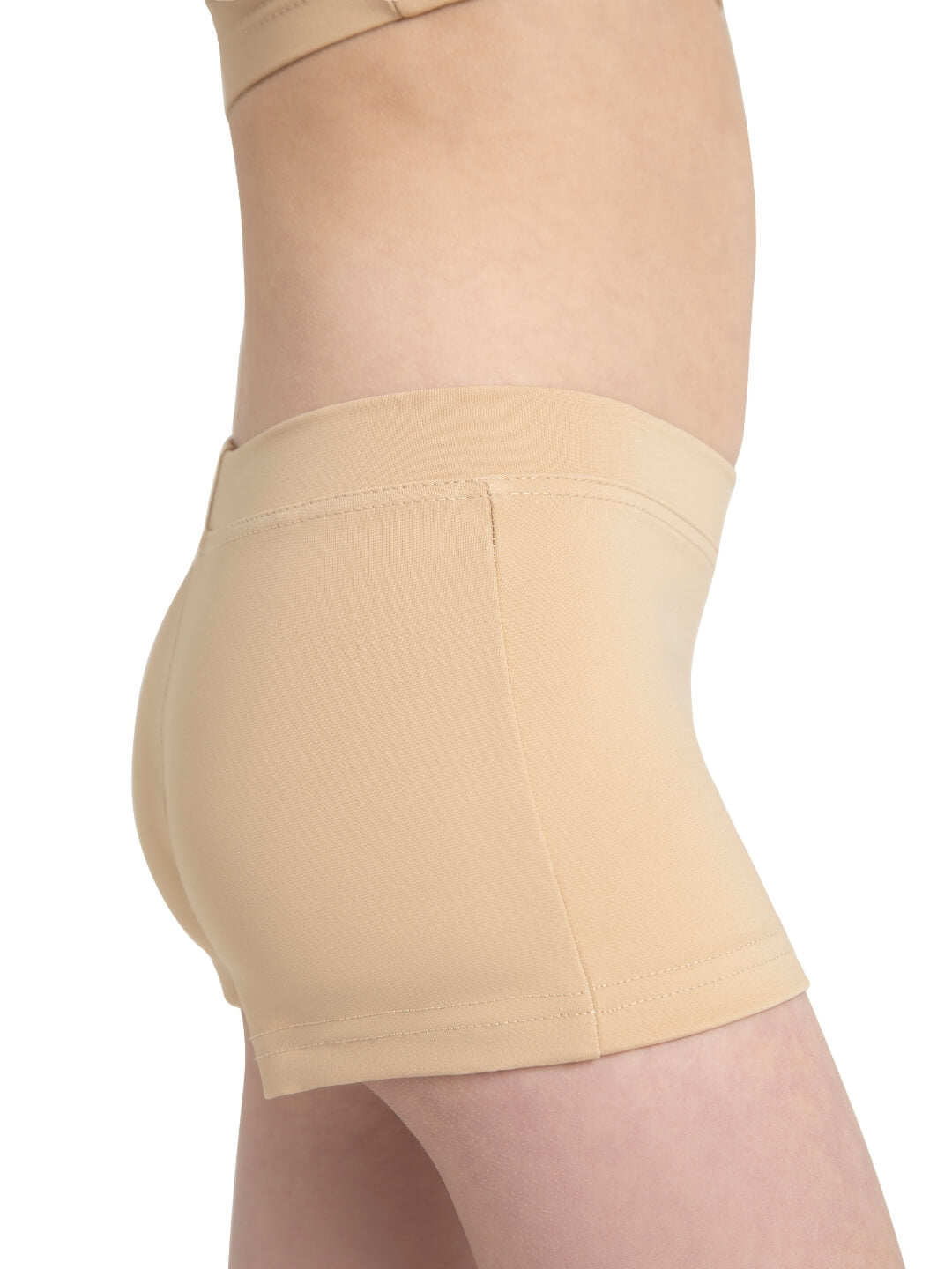 Capezio Team Basics Boy Cut Low Rise Shorts - Kids