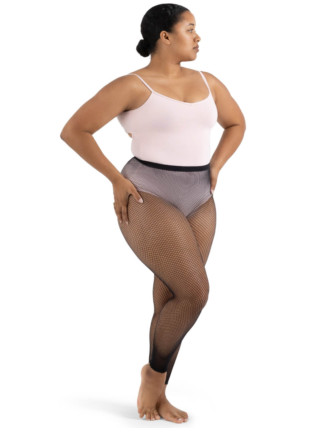 Capezio Crop Classic Fishnet Tights