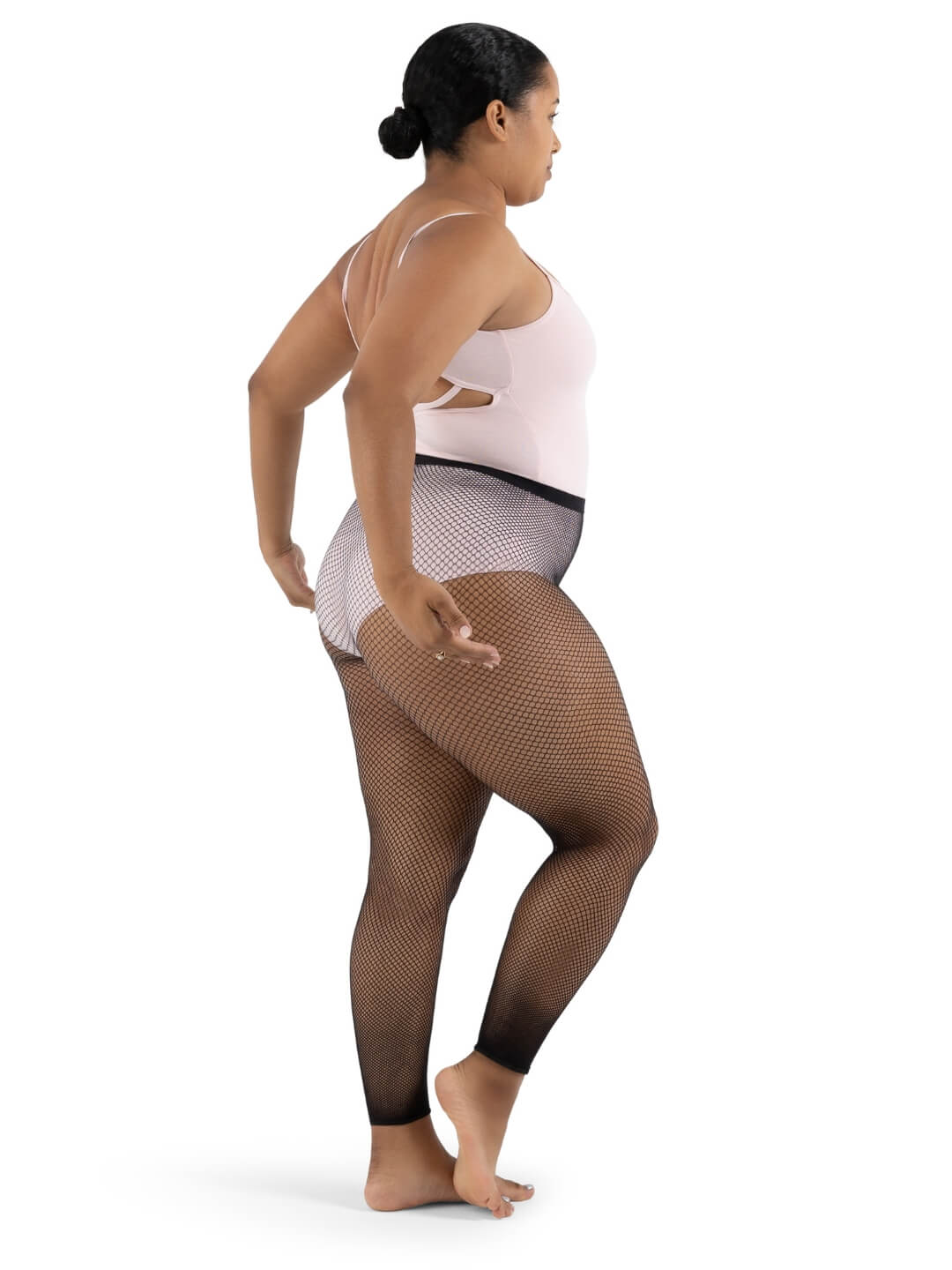Capezio Crop Classic Fishnet Tights