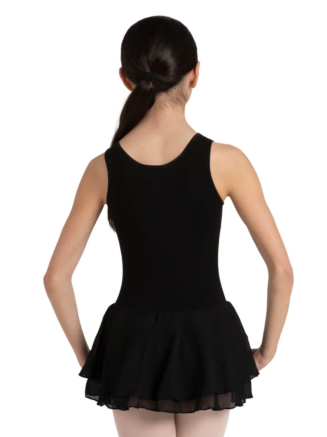 Capezio Double Layer Skirt Tank Dress - Girls
