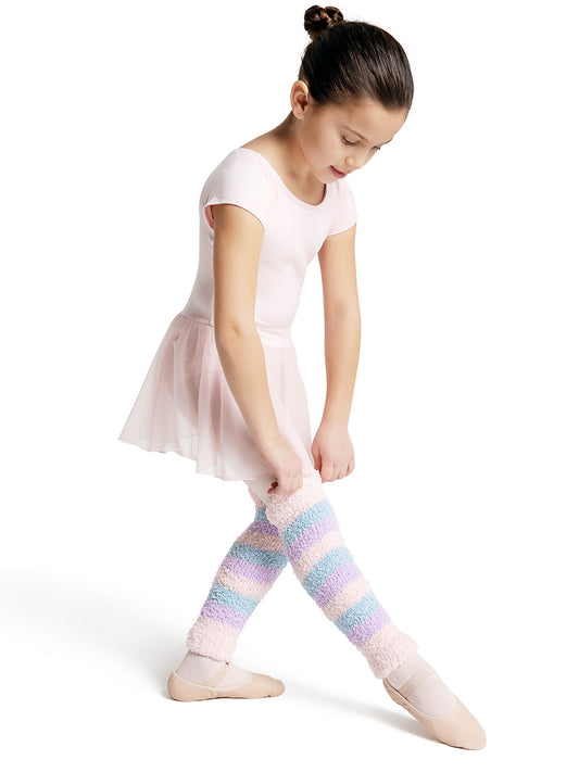Capezio Harmonie 12" Striped Pamper Legwarmer - Kids