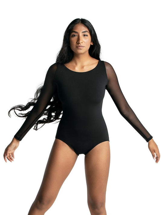 Capezio Meryl Strappy Back Long Sleeve Leotard