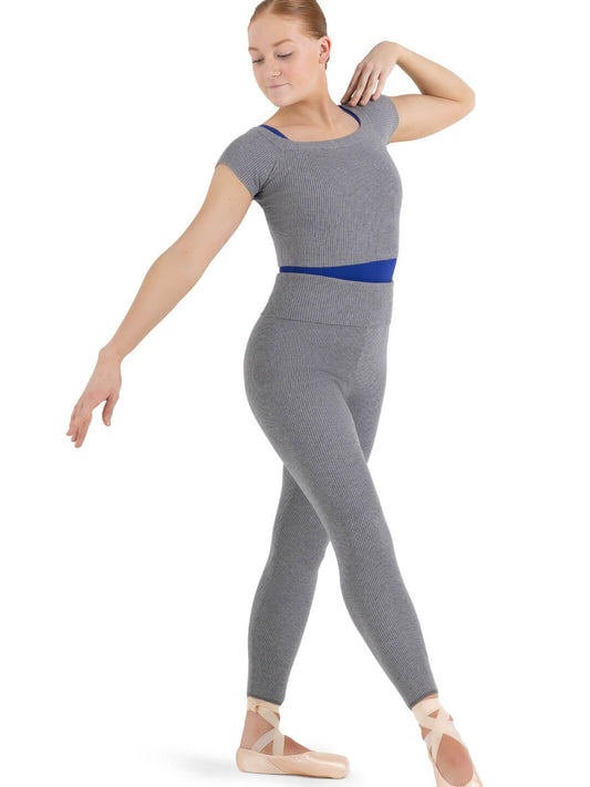 Capezio Ribbed Sweater Leggings