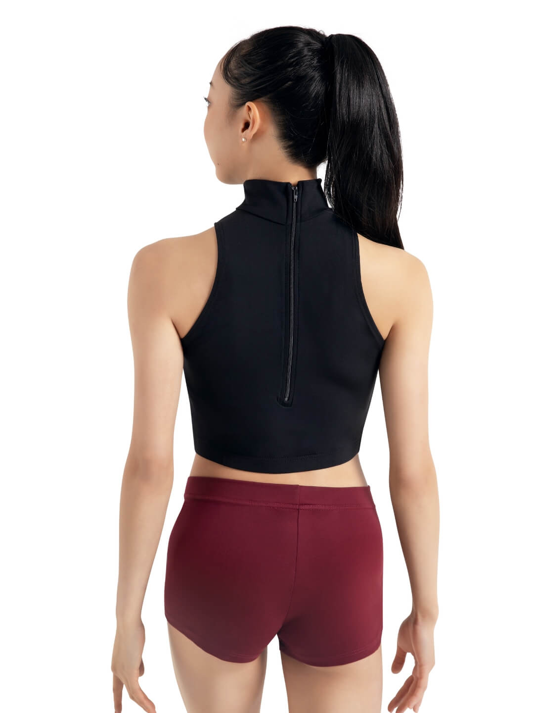 Capezio Team Basics Mock Neck Top