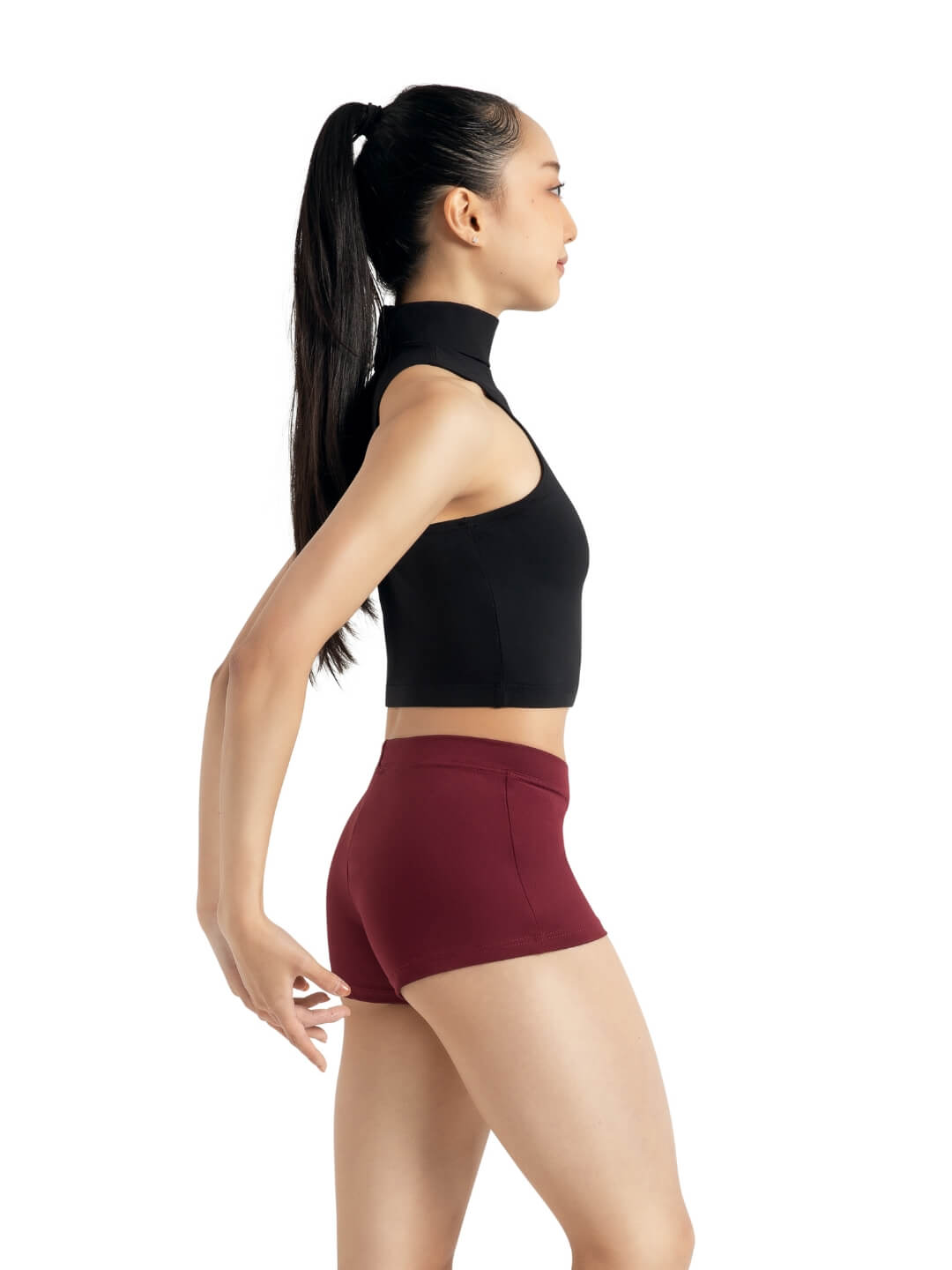 Capezio Team Basics Mock Neck Top