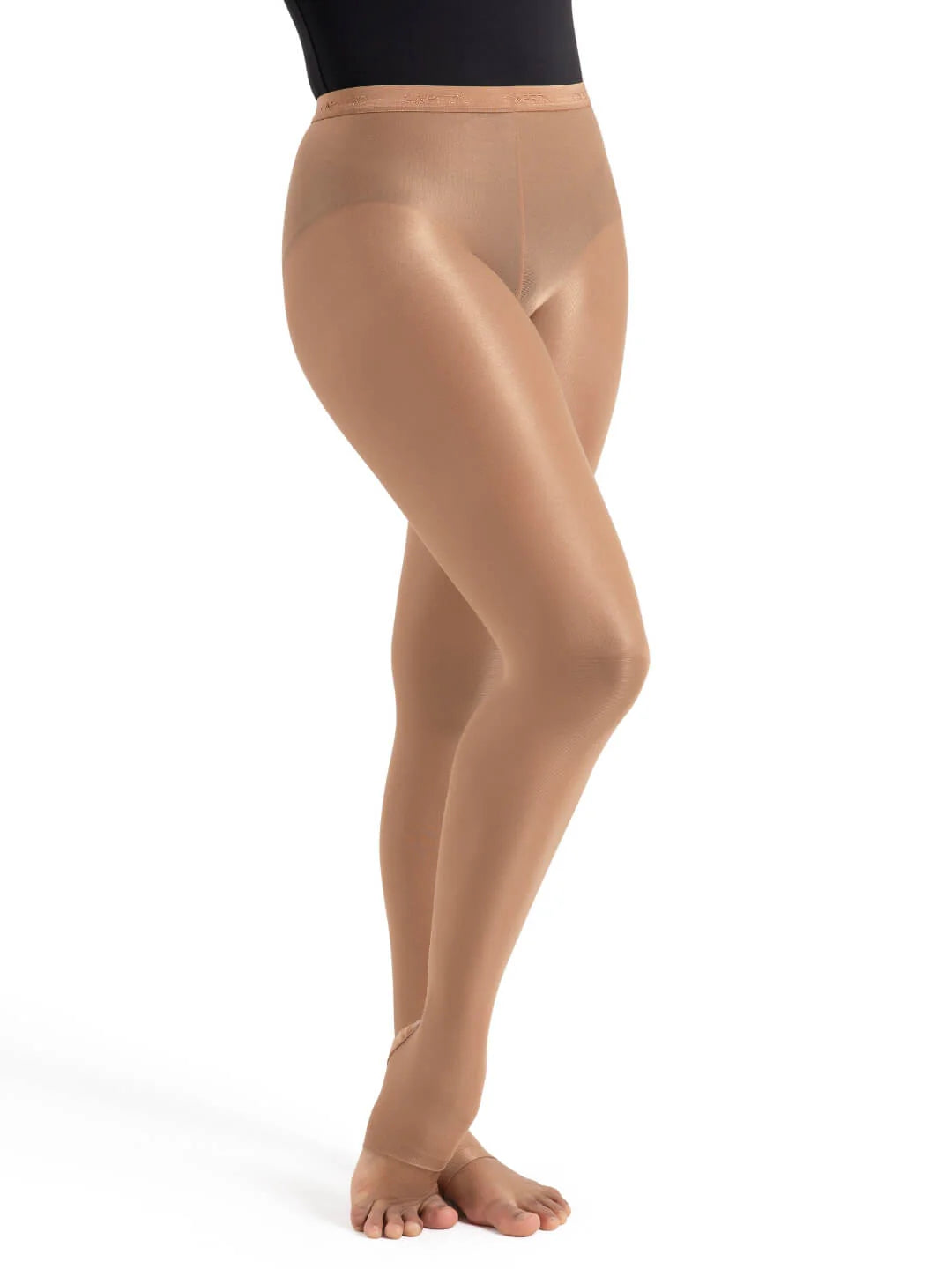 Capezio Ultra Shimmery Stirrup Tights