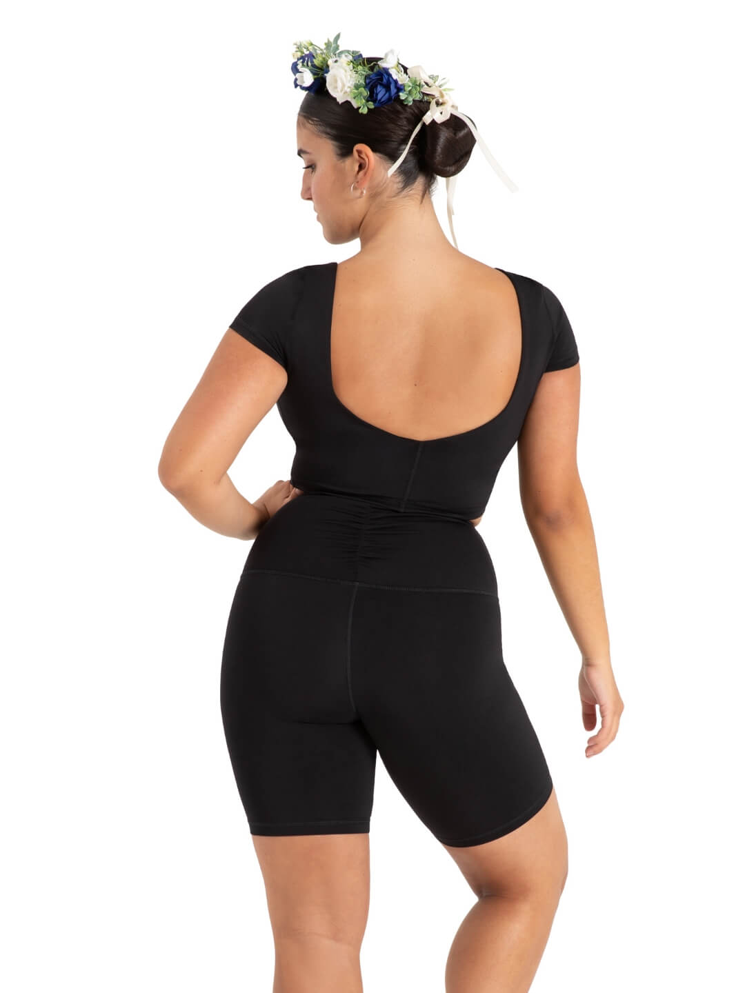 Capezio Wildflower Buttercup Bike Shorts