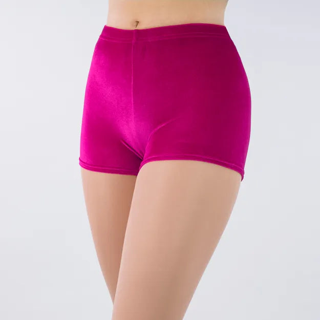 1st Position velour shorts