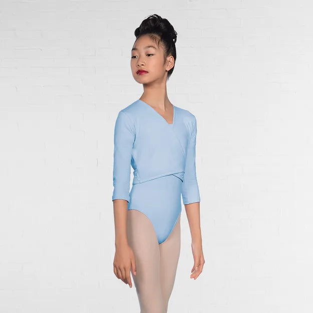 1st Position Cotton/Poly X Over Cardigan 3/4 Length Sleeves