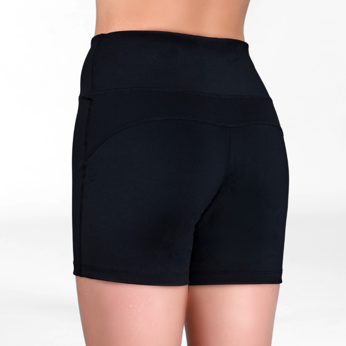 Silky high waisted cycling shorts