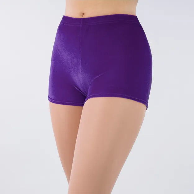 1st Position velour shorts