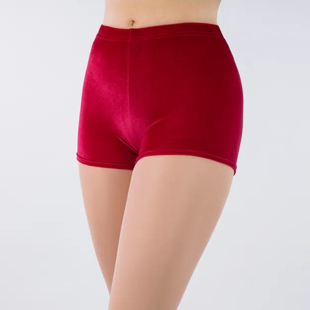 1st Position velour shorts