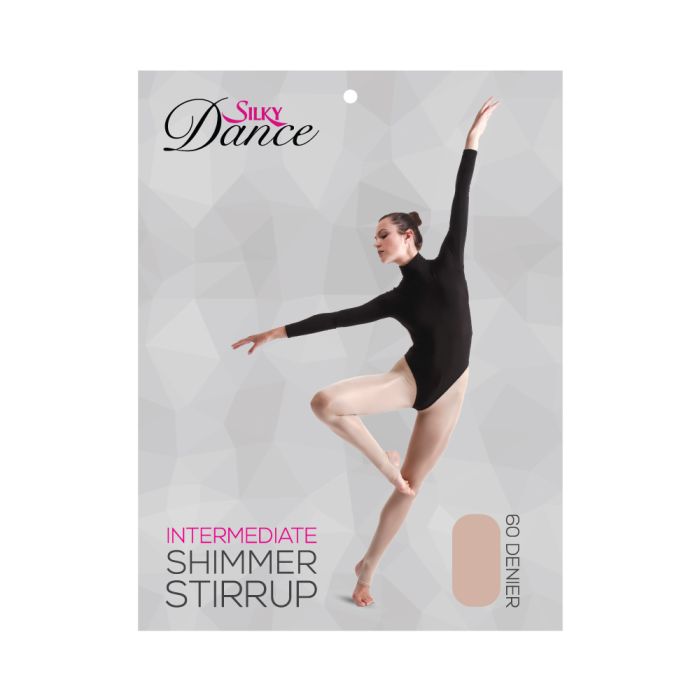 Silky Dance Shimmer Stirrup Tight