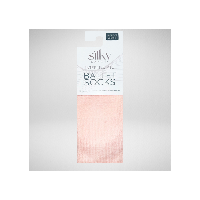 Silky soft ballet socks