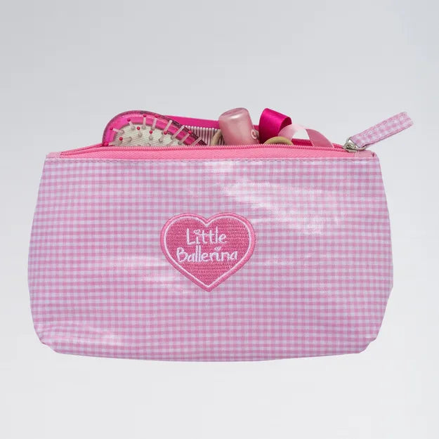 Little Ballerina Gingham Washbag