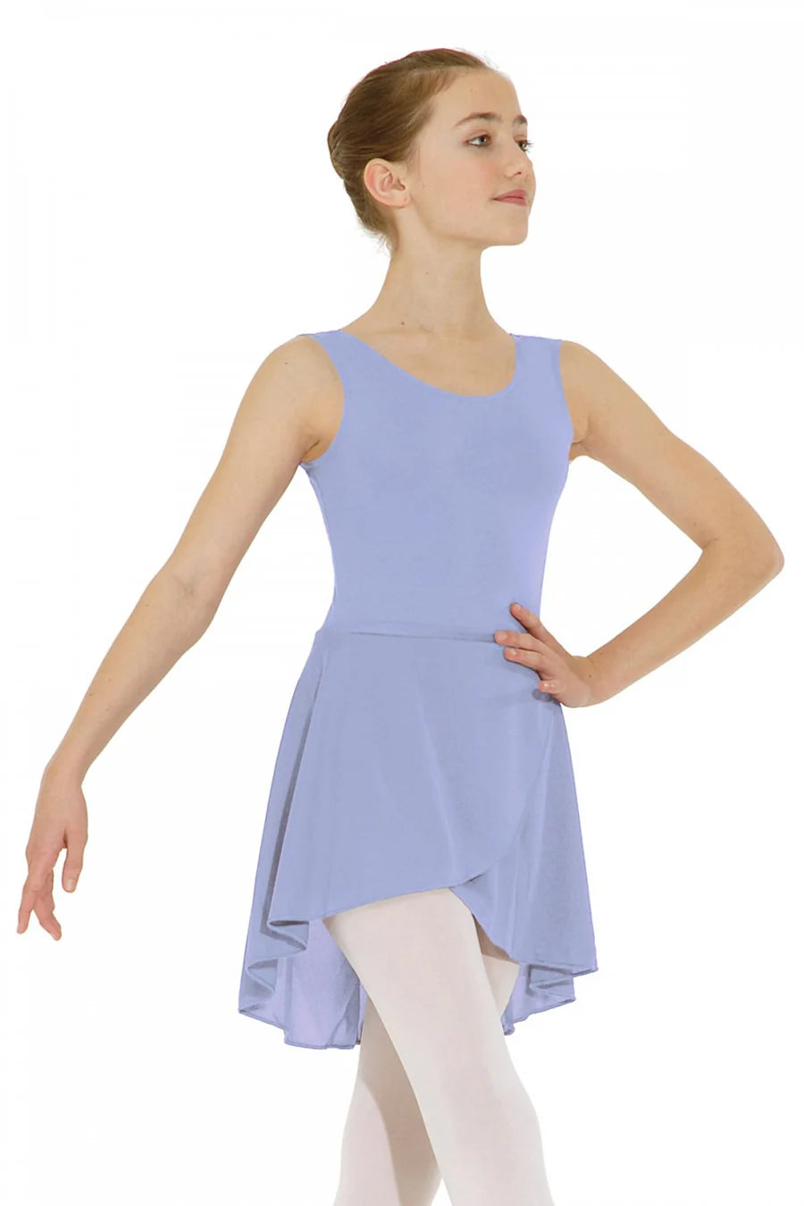 Roch Valley Wrapover polycrepe skirt