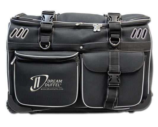 Black Dream Duffel® Bag – MEDIUM SILVER EDITION