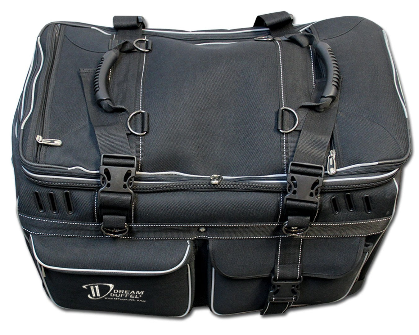 Black Dream Duffel® Bag – MEDIUM SILVER EDITION