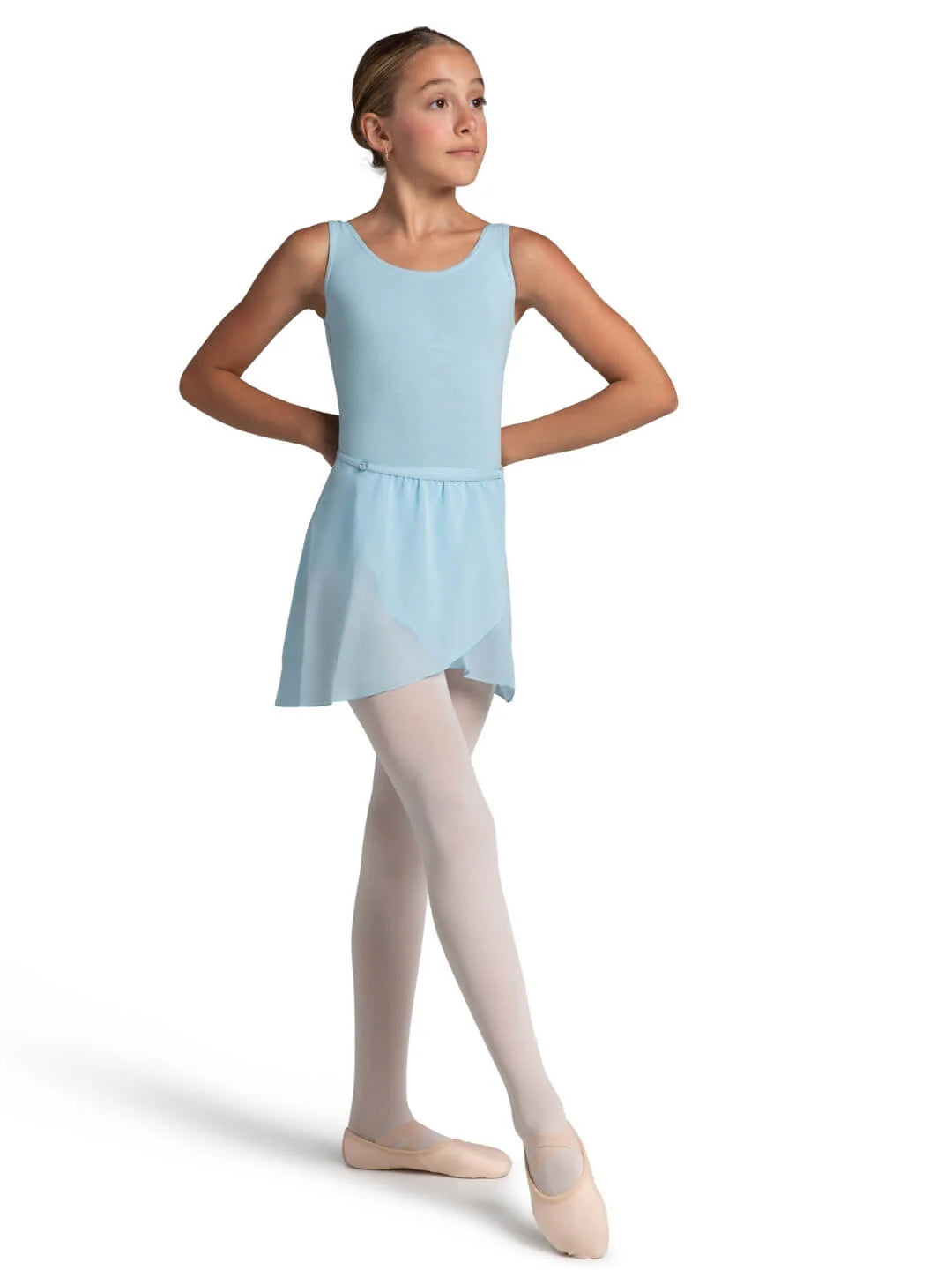 Capezio Chiffon Wrap Skirt - Girls
