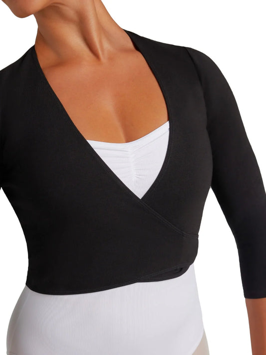 Capezio Cross Over wrap cardigan