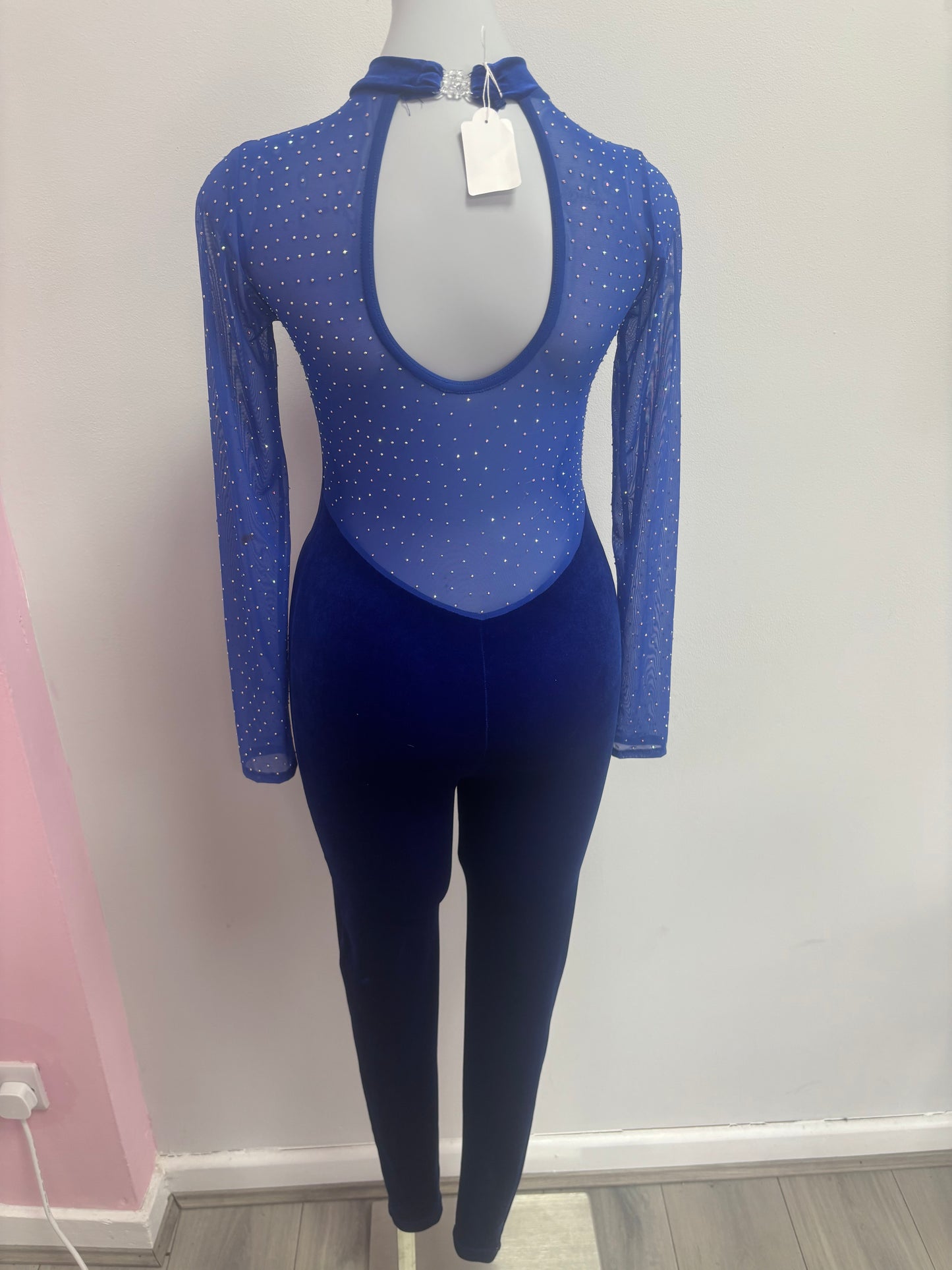 Preloved custom blue suit