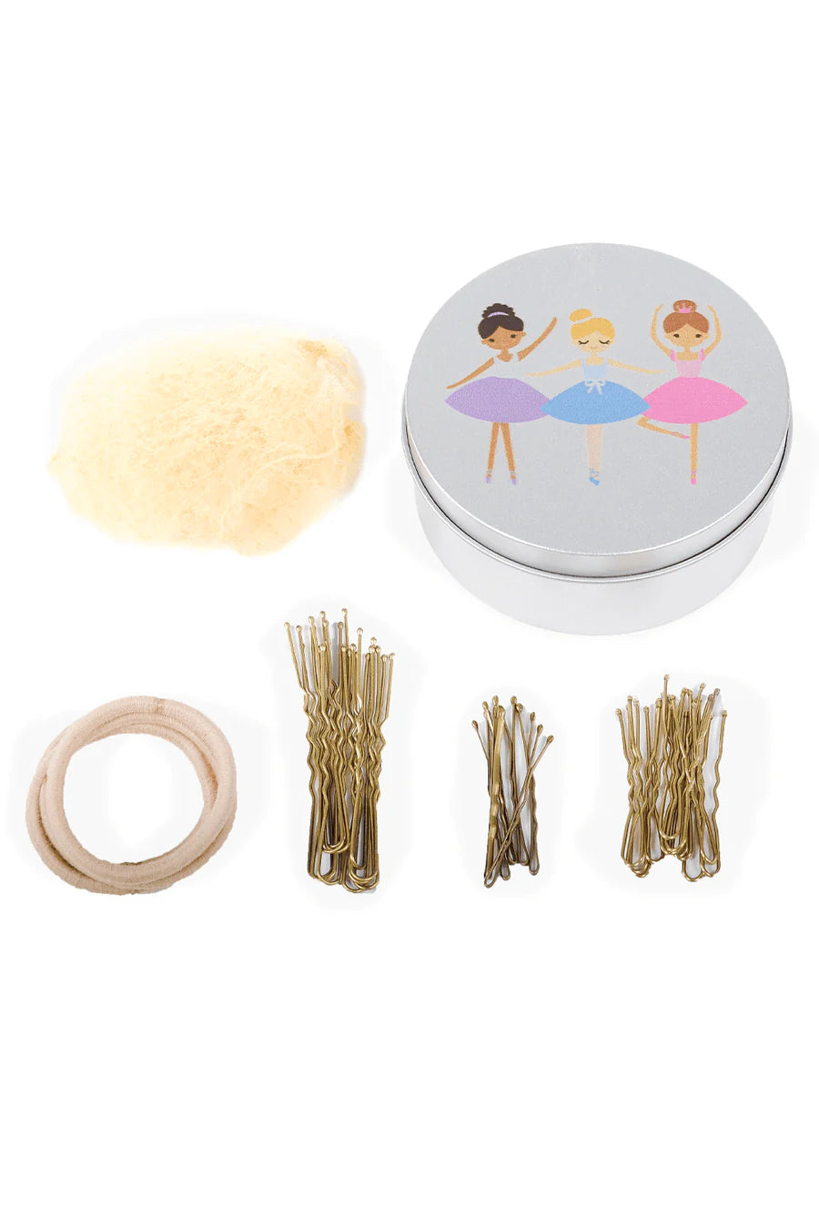 Ballerina tin hair kit